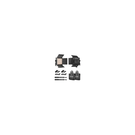 Kit Neewer 660 Bi Color LED, two lamps 40W 3200-5600K